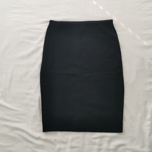 OAK + FORT Black Stretch Skirt